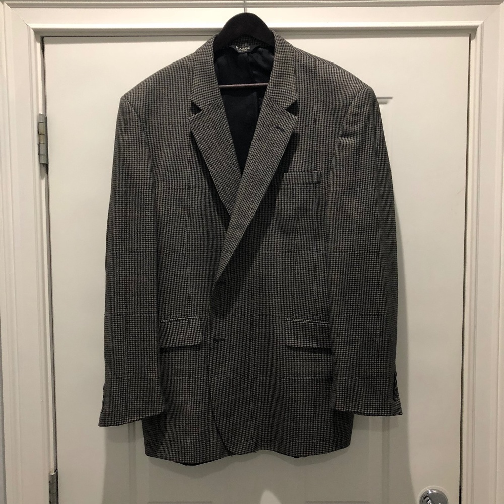 Jos. A. Bank Men's Wool Silk Blend Blazer Sport Co